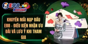Khuyến Mãi Nạp Đầu E88 – Điều Kiện Nhận Ưu Đãi Và Lưu Ý Khi Tham Gia